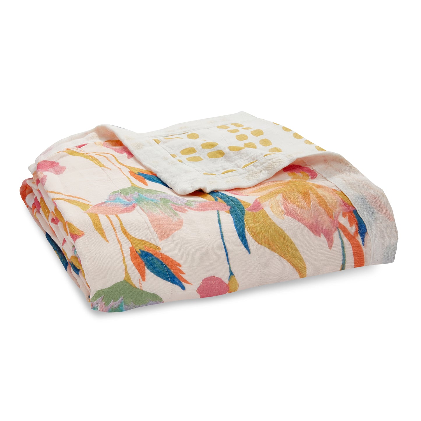 aden + anais marine gardens classic muslin dream blanket