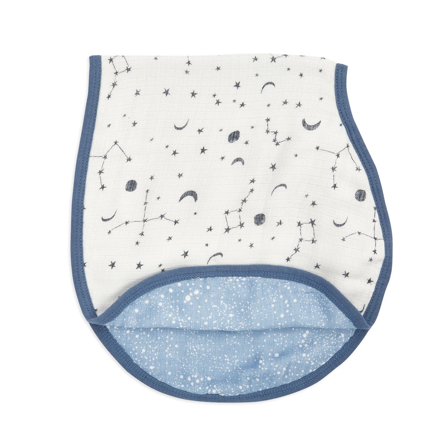 aden + anais cosmic galaxy - starry sky silky soft burpy bibs