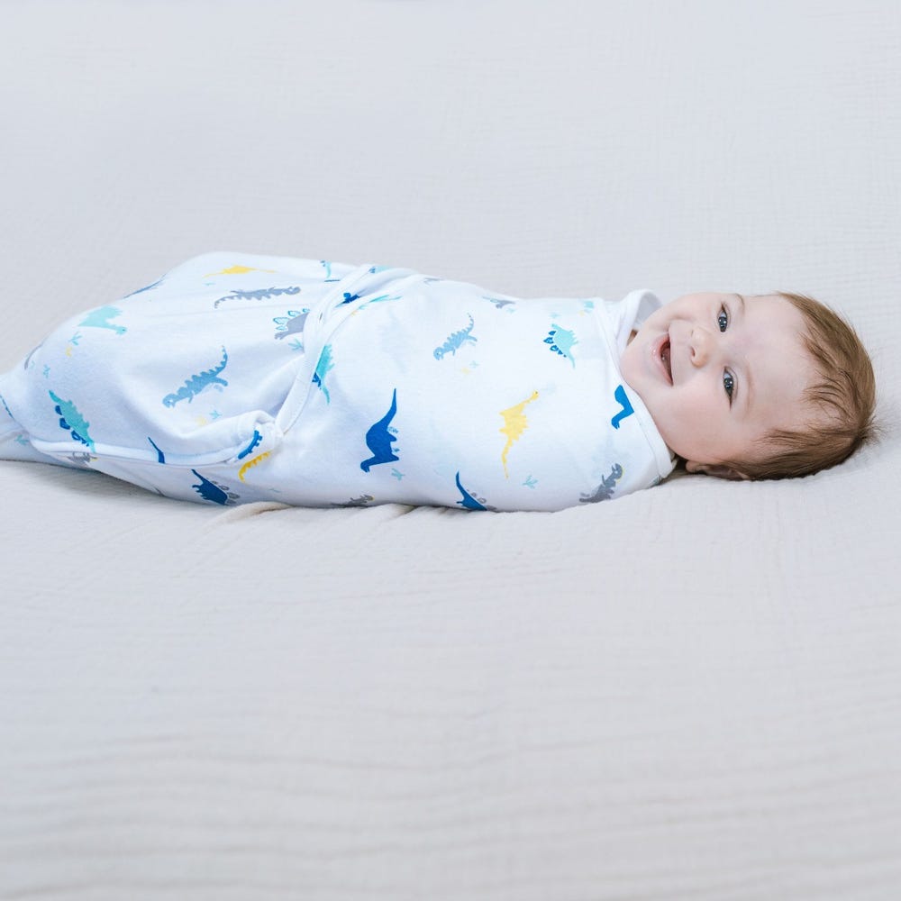 Essentials wrap swaddle 3pack - Dino Rama 4-6 months