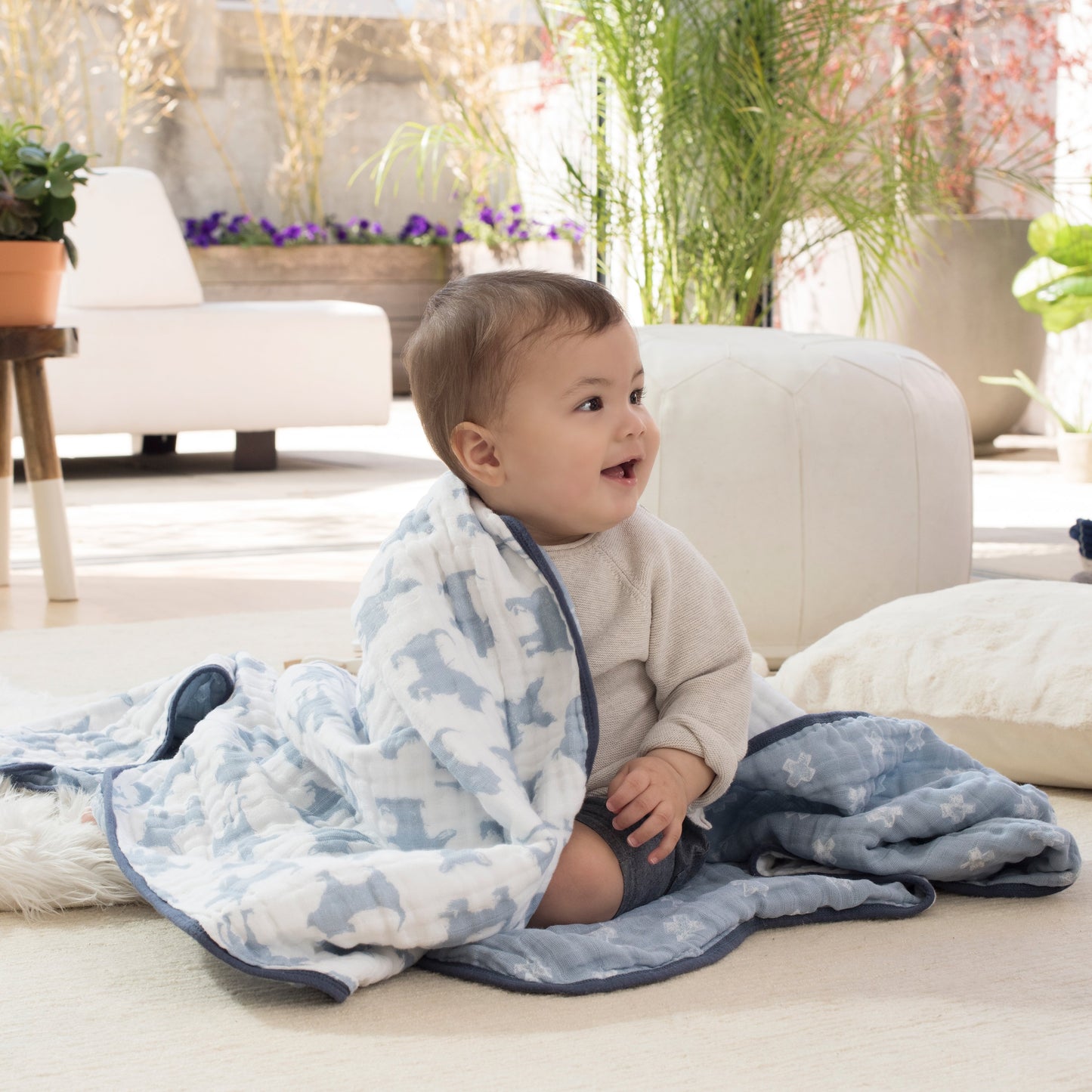 waverly classic muslin dream blanket