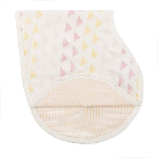 aden + anais metallic primrose birch silky soft burpy bib single